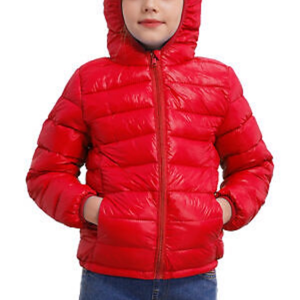 Marc & Janie Kids Jacket 4T down Jacket Puffer packable Red
